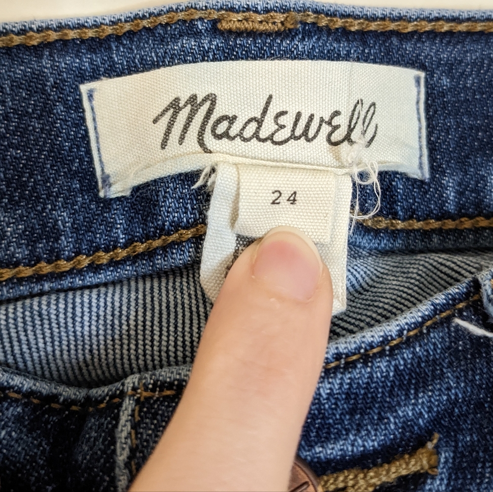 Madewell Side Panel Pull On Maternity Skinny Jean… - image 8